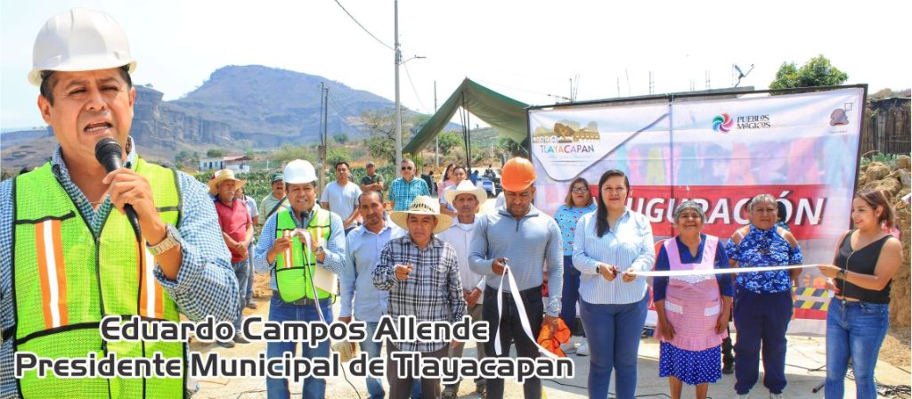 Se Inauguró Pavimentación en 3 de Mayo