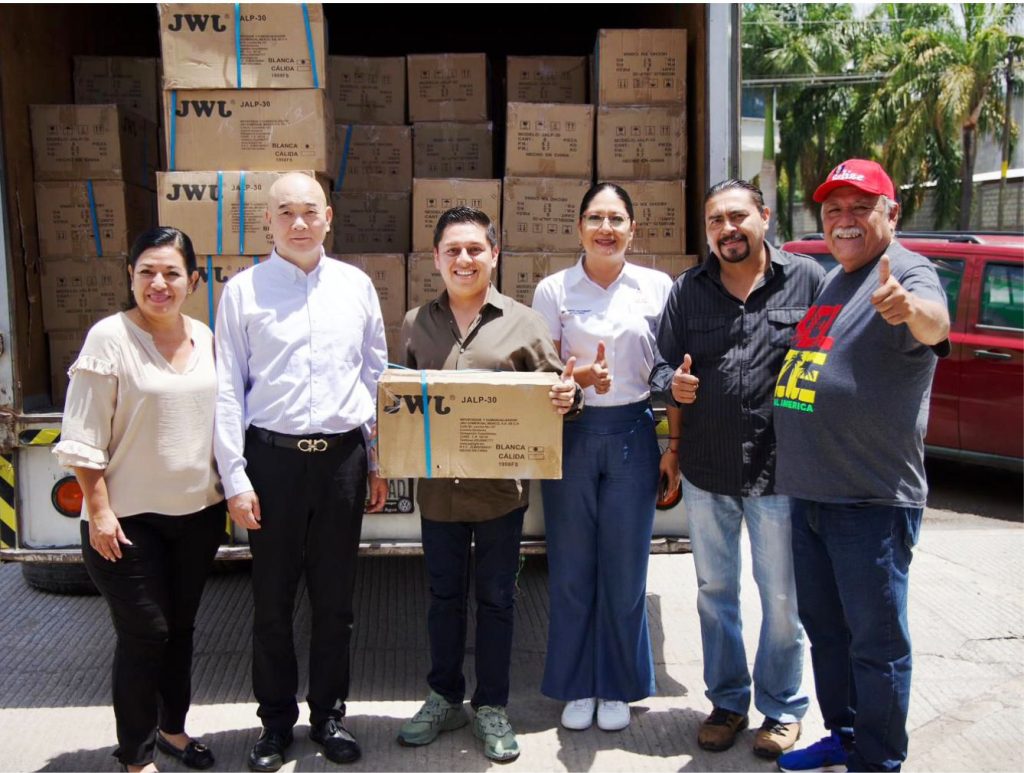 Recibió Jojutla Donación de Tres mil Lámparas