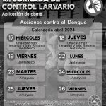 1a. JORNADA DE CONTROL LARVARIO