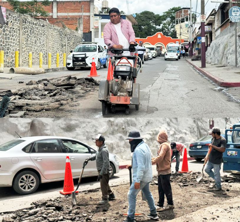 Programa de Bacheo en Yecapixtla