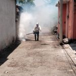 Fumigan Contra el Dengue en Amacuitlapilco