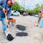 Relleno de Baches Av. Principal Cuautla-Axochiapan