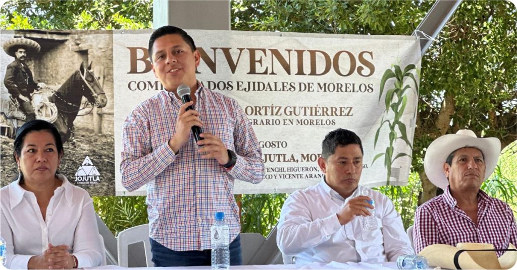 Reconocieron a Presidentes Comisariados Ejidatarios en Jojutla