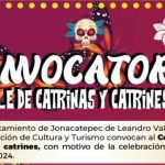 Convocatoria Desfile de Catrinas y Catrines Jonacatepec 2024