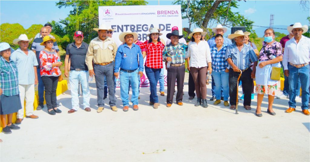 Una Obra más en Beneficio de Productores de Jonacatepec