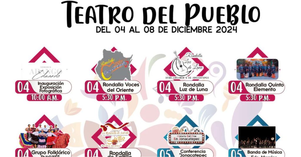 Cartelera del Festival de la Cebolla