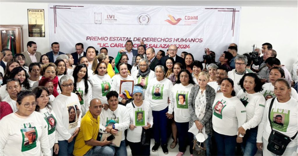 Galardonó Congreso a Ciudadanos con el Premio Estatal de Derechos Humanos