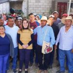 Cumplió Margarita con Proyecto Hídrico en Tlaya