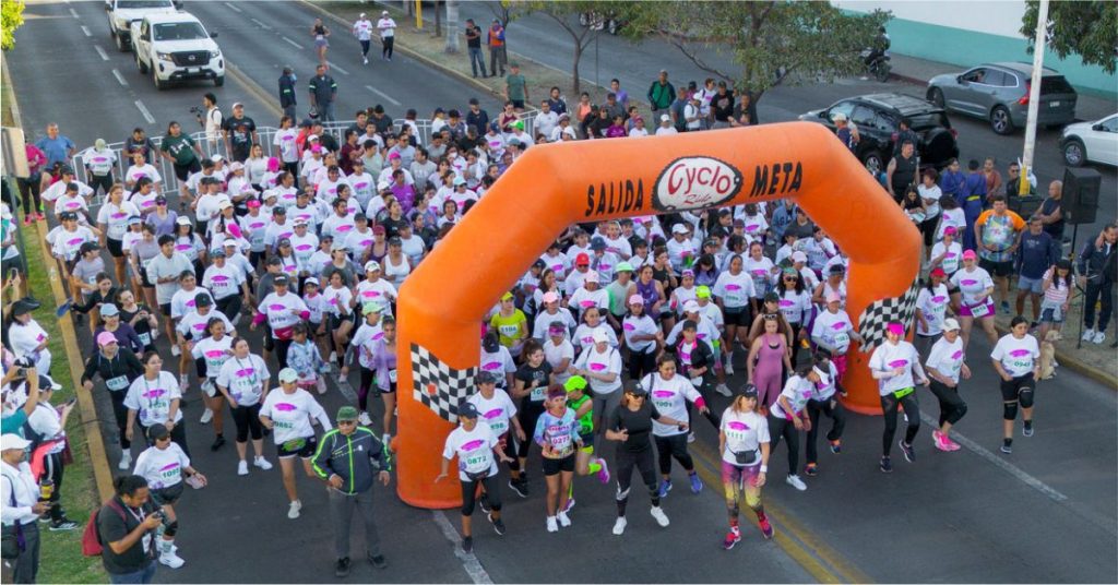 Exitosa Carrera por el Día Internacional de la Mujer