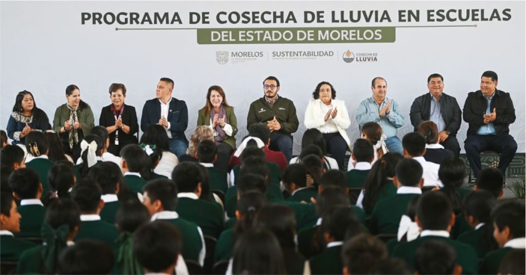 165 Escuelas con Sistema de Captación de Agua
