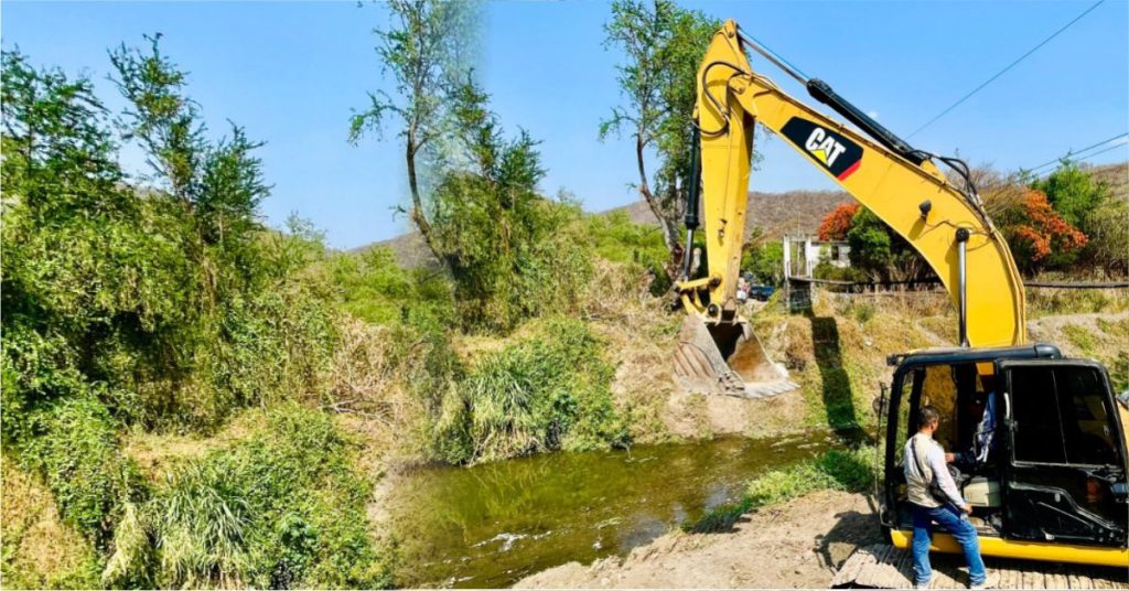 Previenen Inundaciones con Desazolve en Río Yautepec
