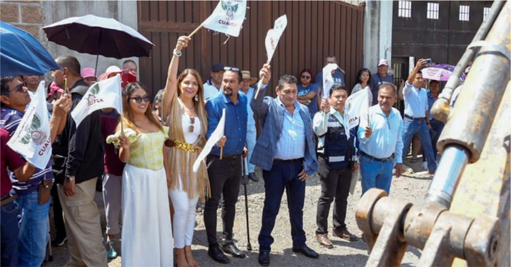 Recibió Obra de Pavimentación la Colonia Lázaro Cárdenas