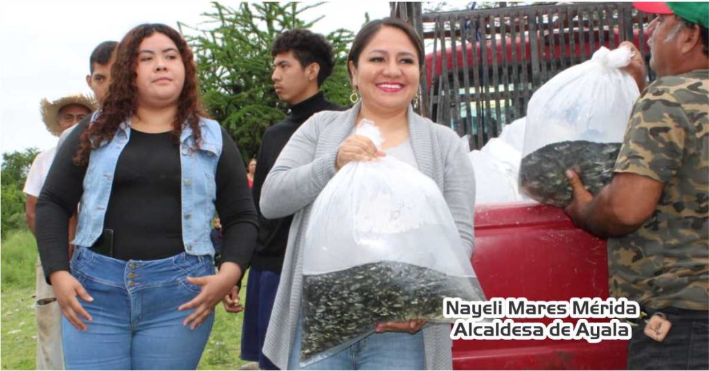 Liberaron 40 mil Alevines en Presa de Palo Blanco