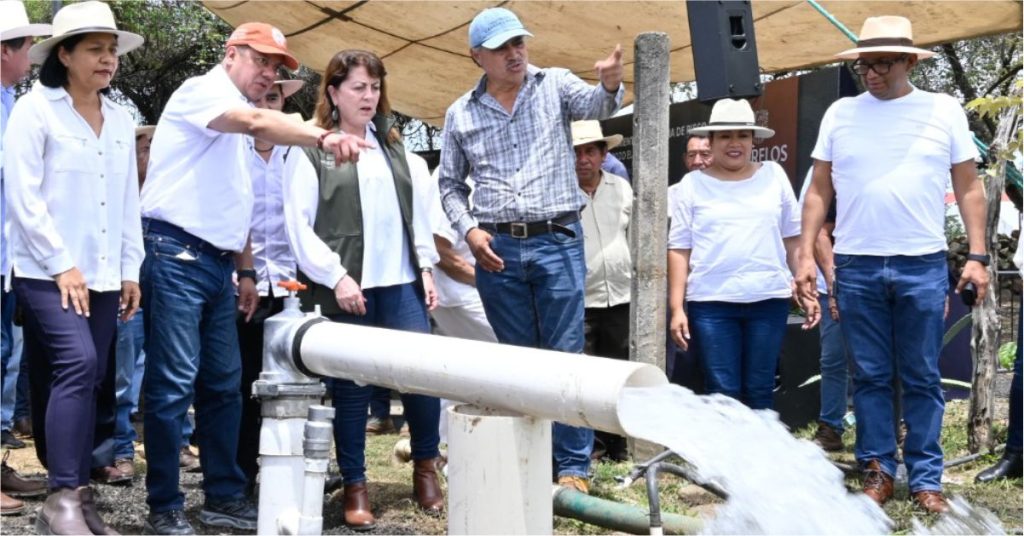 Modernizan Sistema de Riego en Tepoztlán