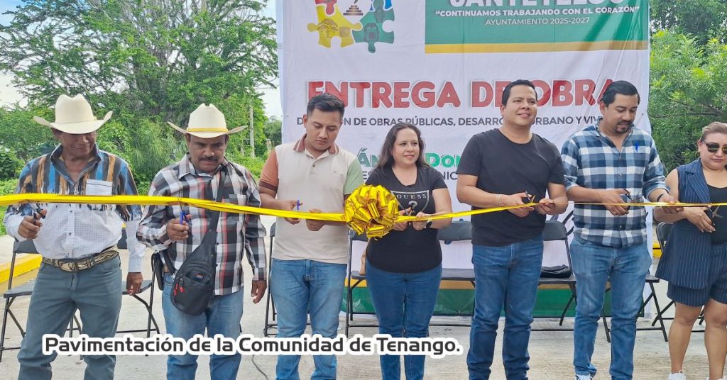 Arrancó con Obras de Prioridad en Tenango