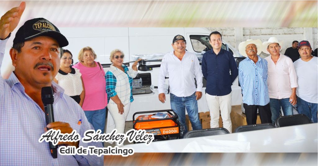 Entregó Alfredo Sánchez Drones e Insumos Para el Campo