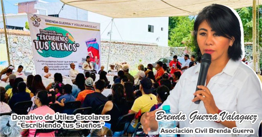 Benefició a mil Estudiantes la Asociación Brenda Guerra