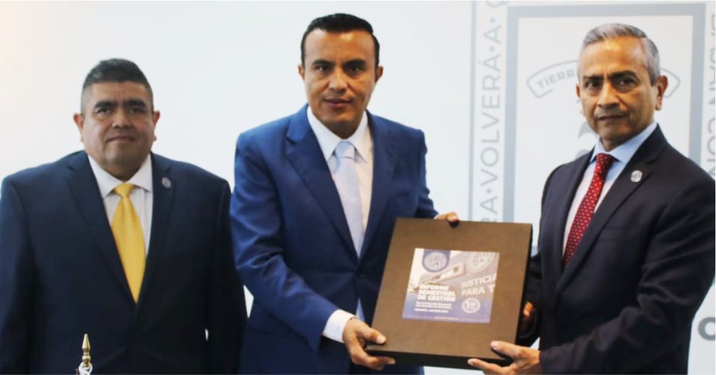 Recibió Congreso Informe de la Fiscalía