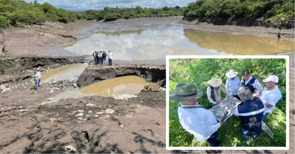 Atendió Gobierno del Estado Afectación en Presa Tlayecac
