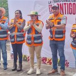 Arrancó Obras en Tecomalco Nayeli Mares