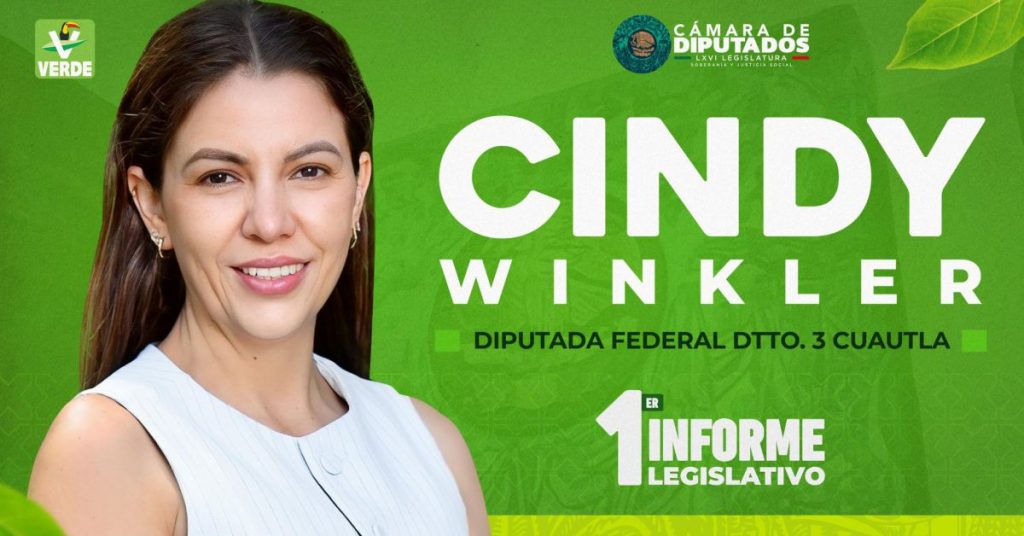 Rindió Primer Informe Cindy W.