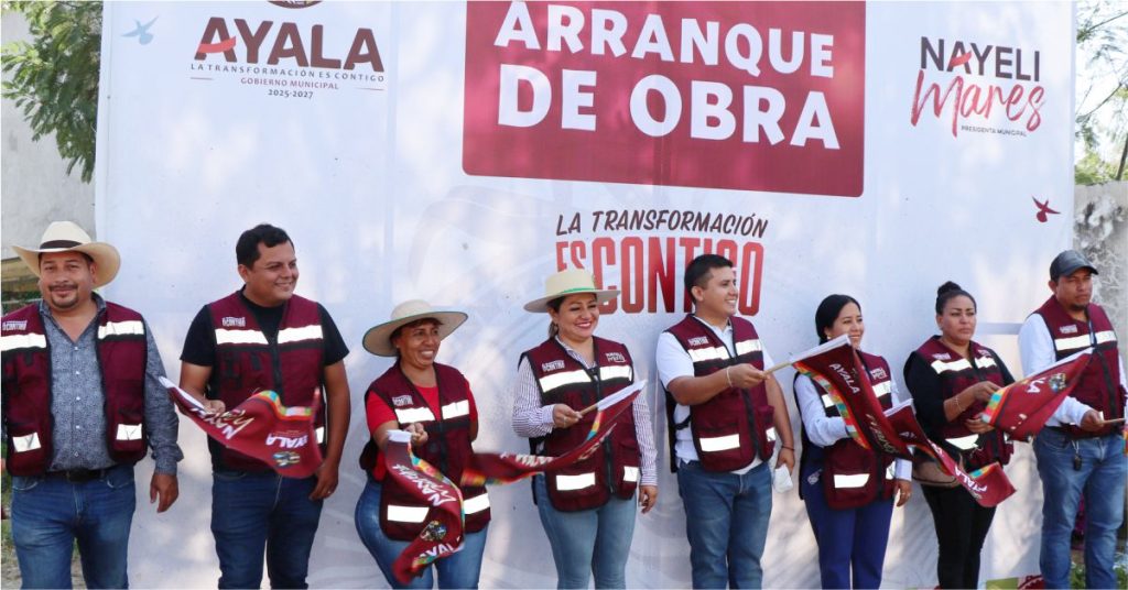 Continúa Nayeli Mares con Pavimentaciones