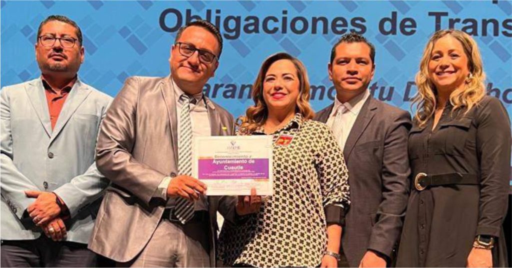 Distinguió IMIPE a Cuautla por Excelencia en Transparencia
