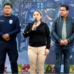 Equipó Nayeli a Seguridad Pública de Ayala