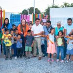 Entregó Marco Cuate Parque Infantil en Marcelino Rodríguez