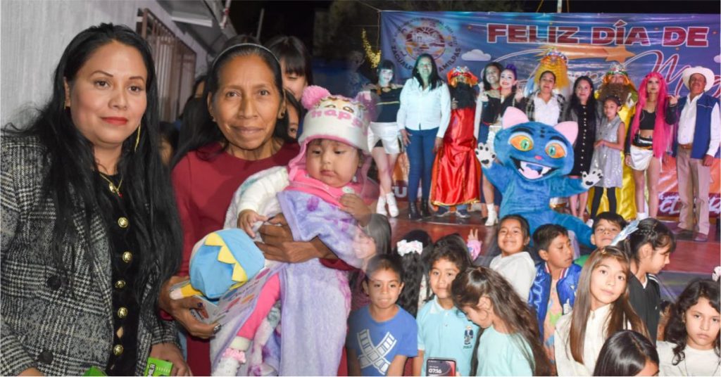 Disfrutaron Pequeños de Zacualpan Día de Reyes