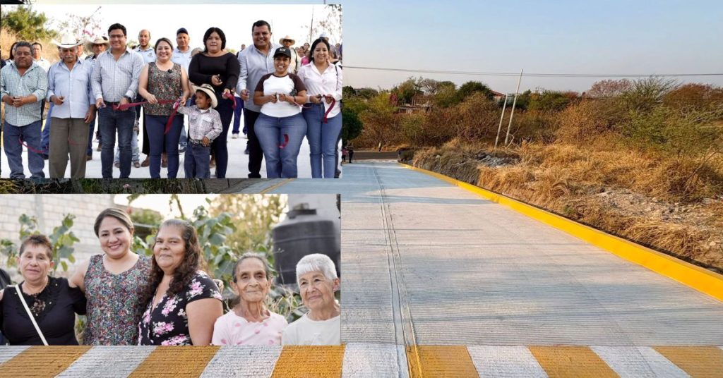 Entregó Nayeli Obras en Palo Blanco