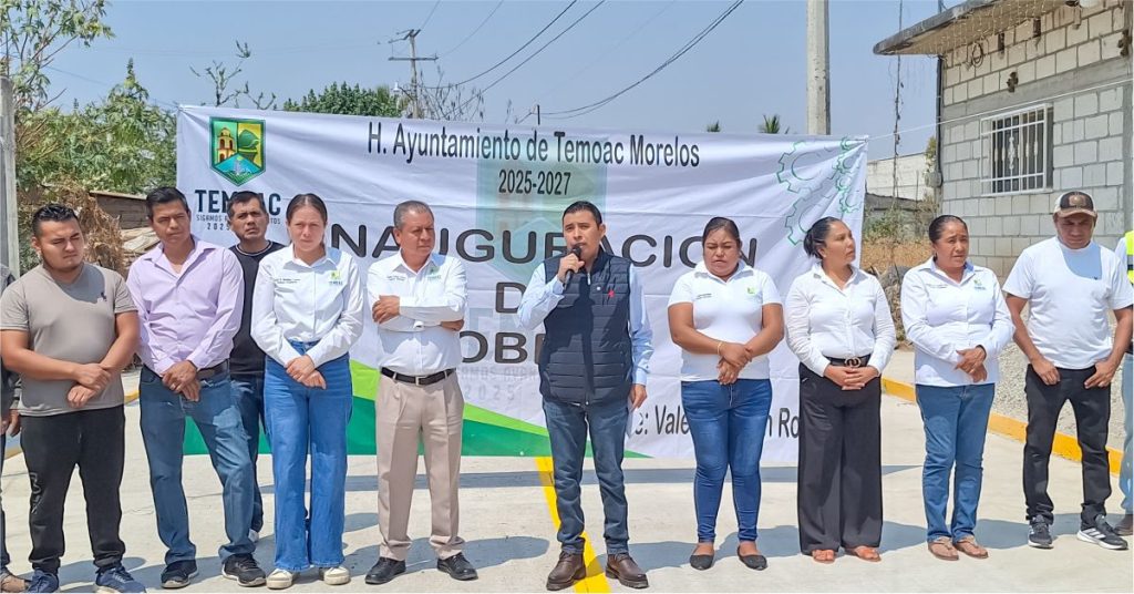Recibió Huazulco Pavimentación