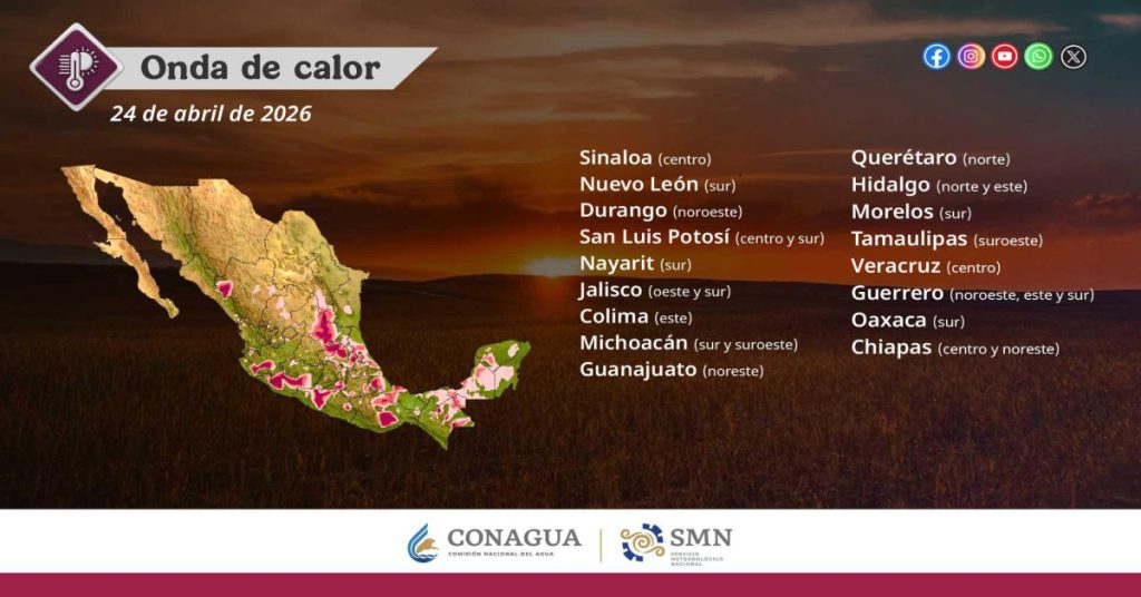 Alertan por Onda de Calor en México