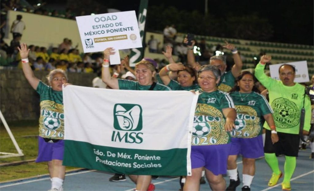 Inauguró IMSS Mundialito Trisomía 21