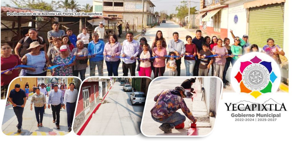 Continúan Obras en Beneficio de la Población Yecapixtlense