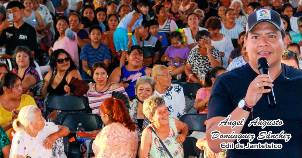 Celebró Ángel a Mamás y Niños de Jante