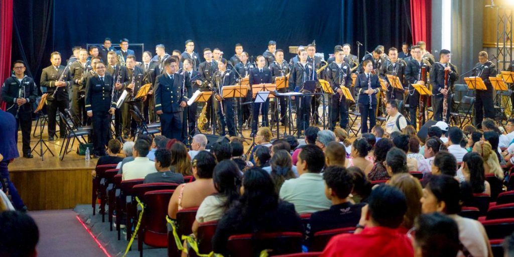Exitosa la presentación de la Orquesta Sinfónica de Marina en Cuautla