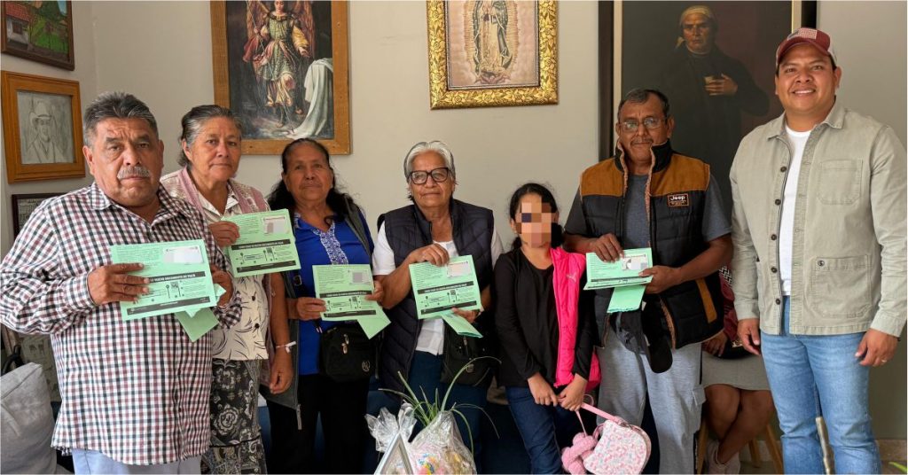 Facilitó Reencuentro Familiar Ángel Domínguez