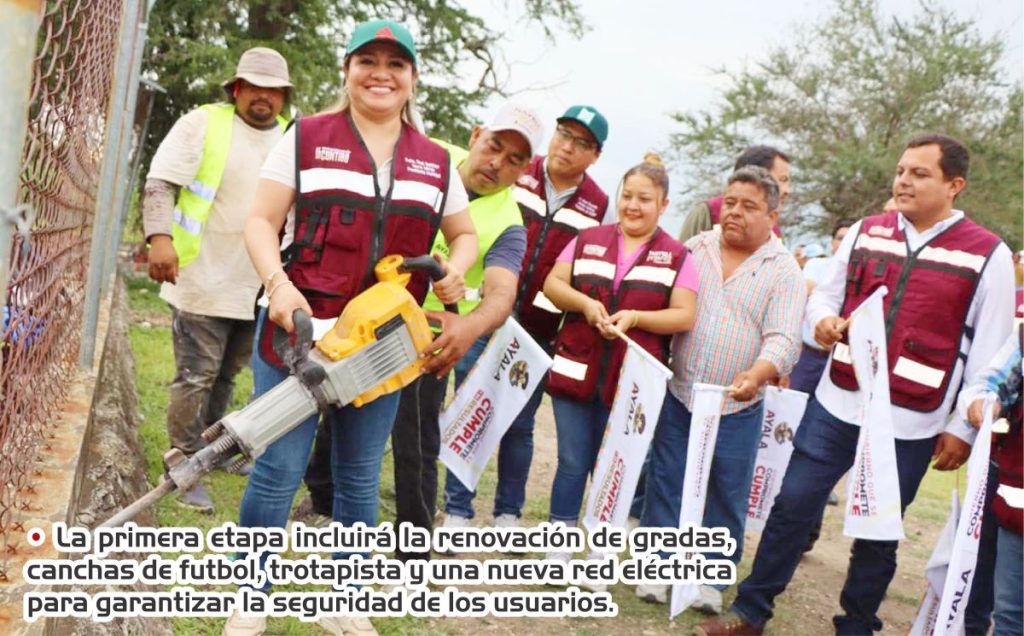 Inició Rehabilitación de Centro Deportivo