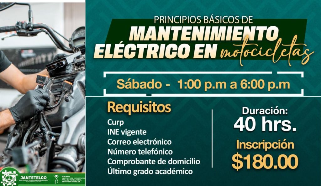Programa de Mantenimiento de Motocicletas en Jantetelco