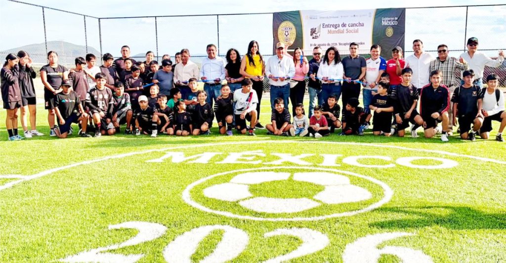Nueva Cancha en Mixtlalcingo