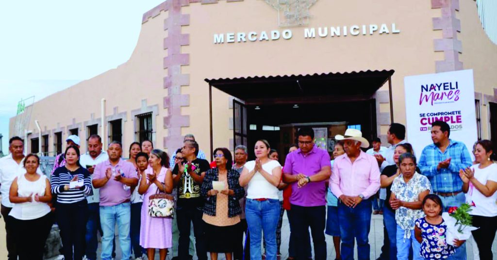 Entregó Nayeli Mares Esperadas Obras en Ayala el Mercado Otilo Montaño y el Deportivo Huitzililla